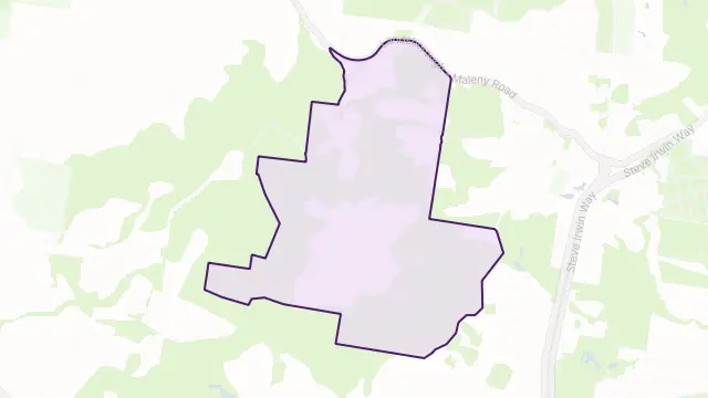 Mount Mellum Area Boundary Map
