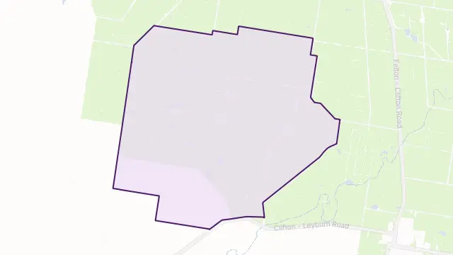 Mount Molar Area Boundary Map