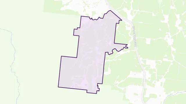 Mount Peter Area Boundary Map
