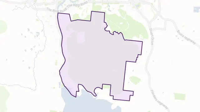 Mount Stuart Area Boundary Map