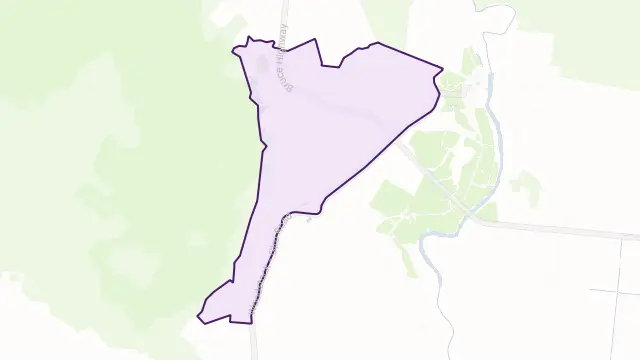 Mount Surround Area Boundary Map