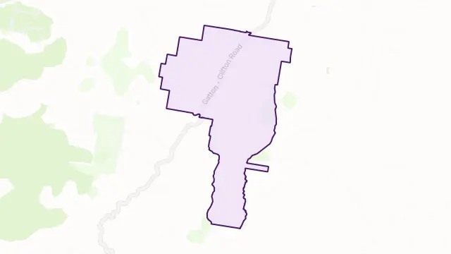 Mount Whitestone Area Boundary Map