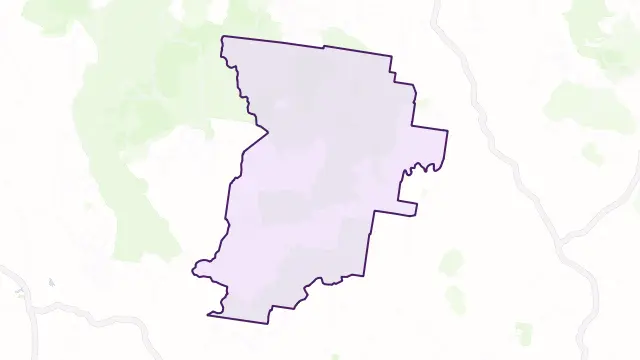 Mudlo Area Boundary Map