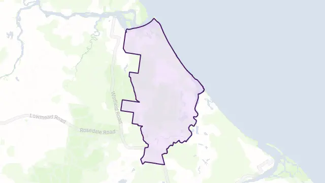 Mullett Creek Area Boundary Map