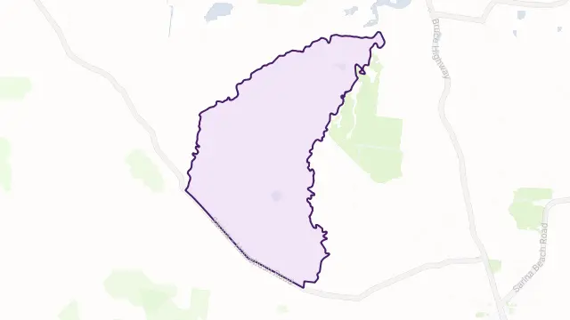 Munbura Area Boundary Map