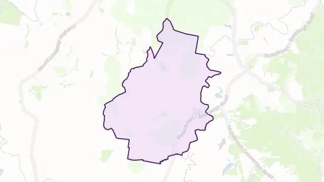 Mundoolun Area Boundary Map