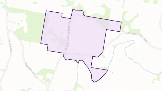 Munruben Area Boundary Map
