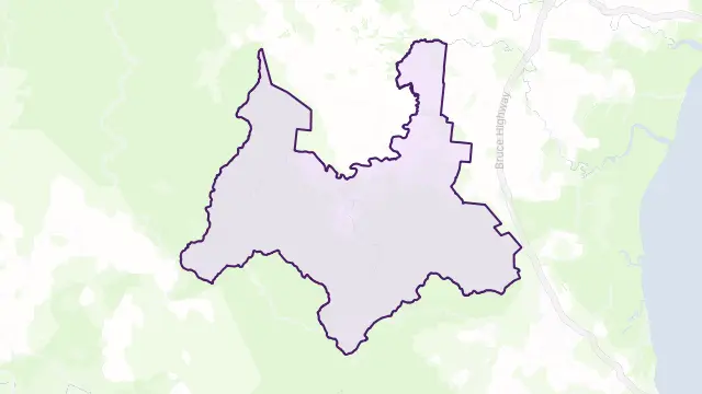 Murray Upper Area Boundary Map