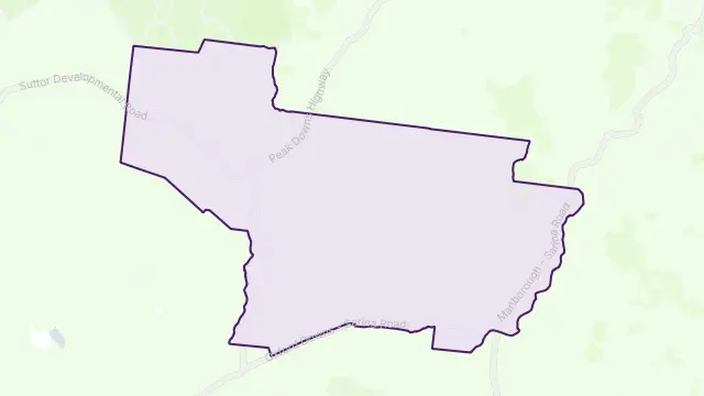 Nebo Area Boundary Map