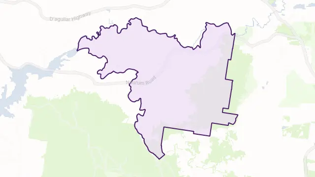 Neurum Area Boundary Map
