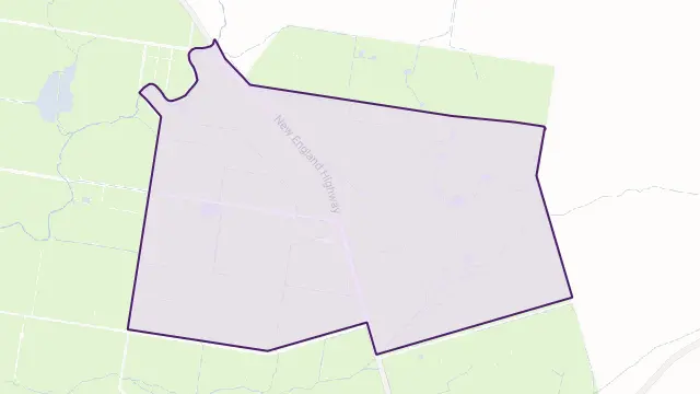 Nevilton Area Boundary Map