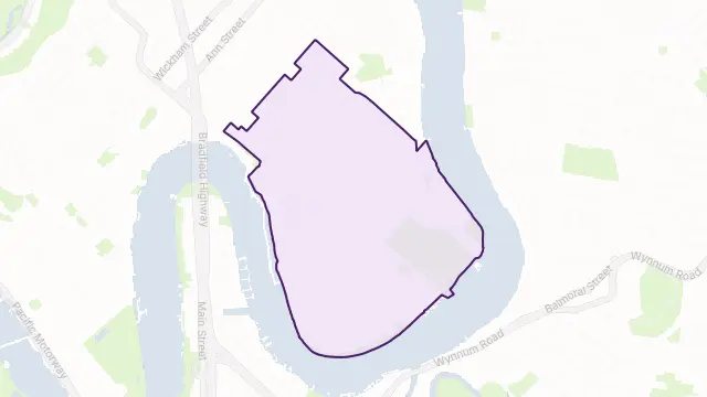 New Farm Area Boundary Map