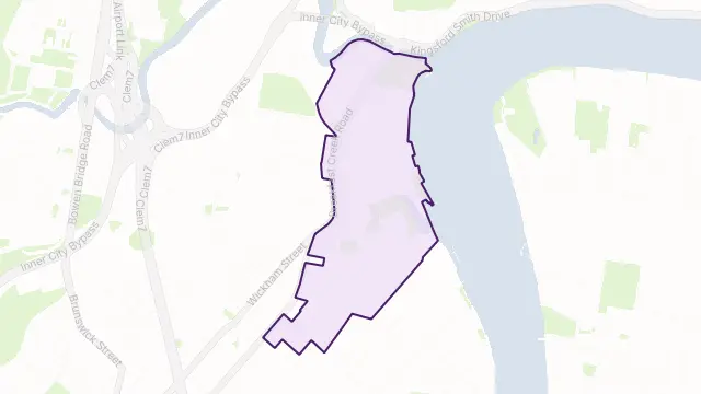 Newstead Area Boundary Map
