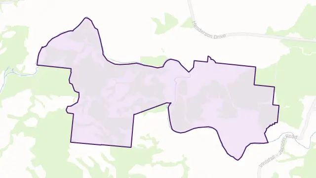 No 6 Branch Area Boundary Map