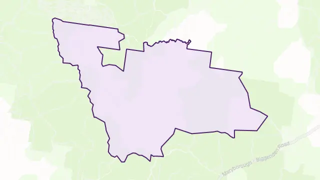 North Aramara Area Boundary Map