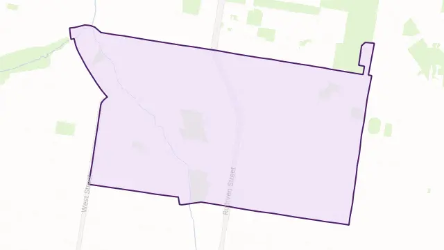 North Toowoomba Area Boundary Map
