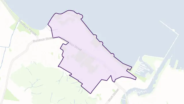 North Ward Area Boundary Map