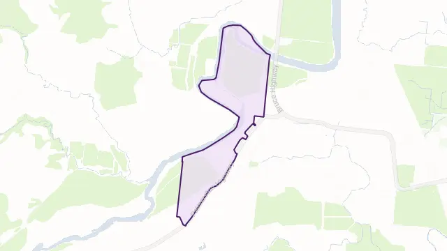 O'briens Hill Area Boundary Map
