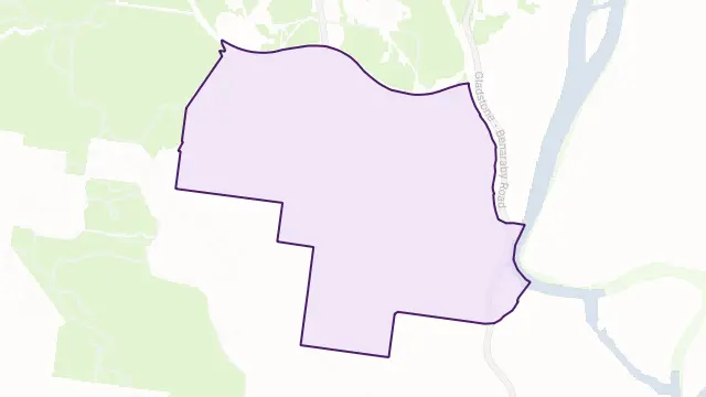 O'connell Area Boundary Map