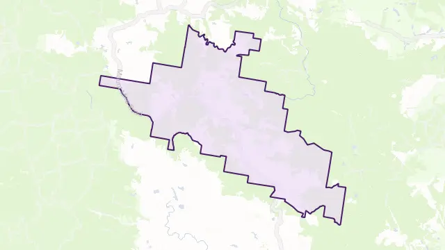 Ocean View Area Boundary Map