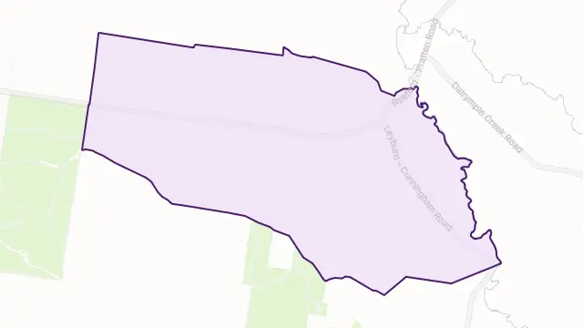 Old Talgai Area Boundary Map