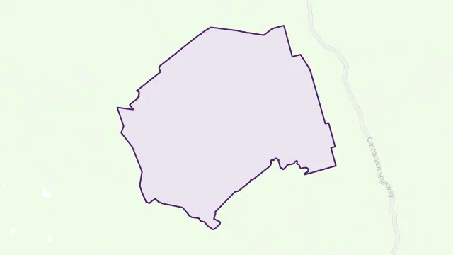 Orallo Area Boundary Map