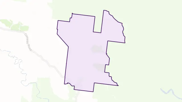Palm Grove Area Boundary Map