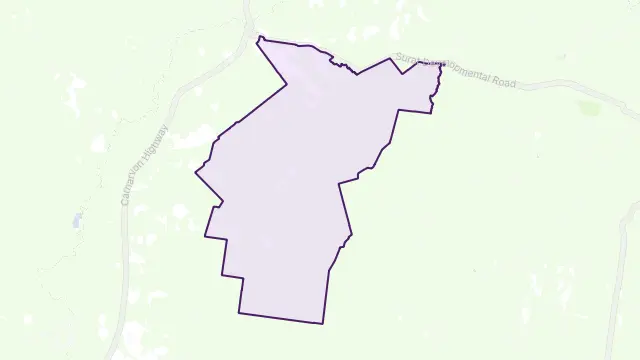 Parknook Area Boundary Map