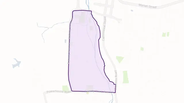 Parkside Area Boundary Map