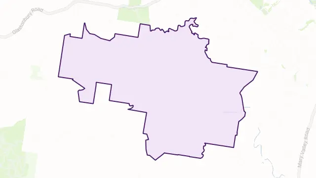 Pie Creek Area Boundary Map
