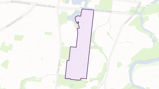 Pimlico Area Boundary Map