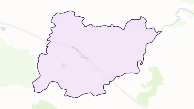 Pindi Pindi Area Boundary Map