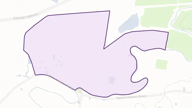 Placid Hills Area Boundary Map