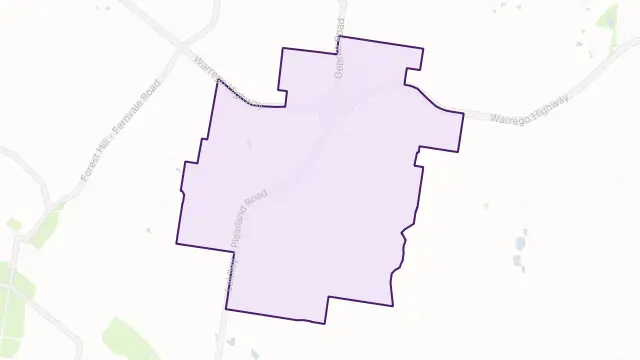 Plainland Area Boundary Map
