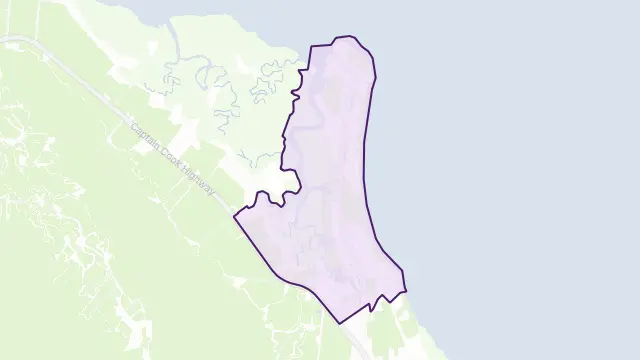 Port Douglas Area Boundary Map