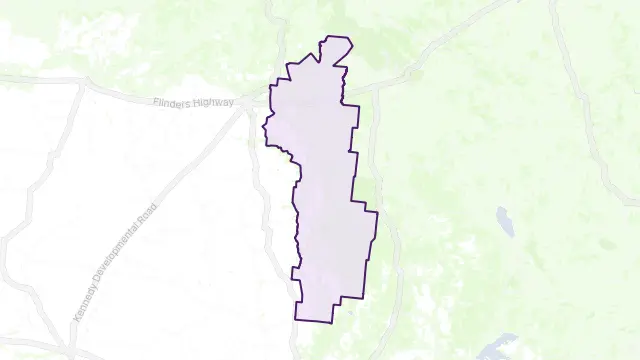 Prairie Area Boundary Map