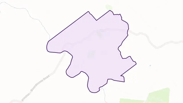 Proston Area Boundary Map