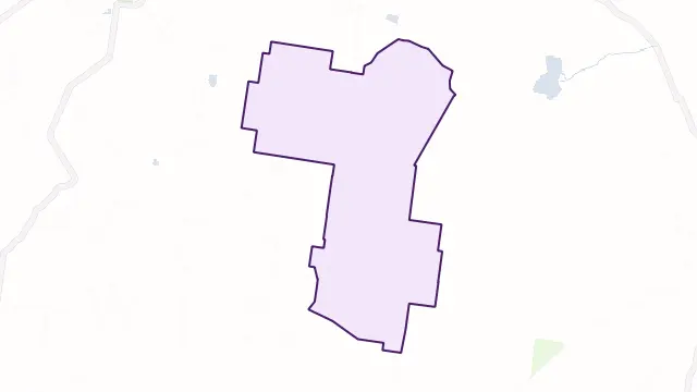 Punchs Creek Area Boundary Map