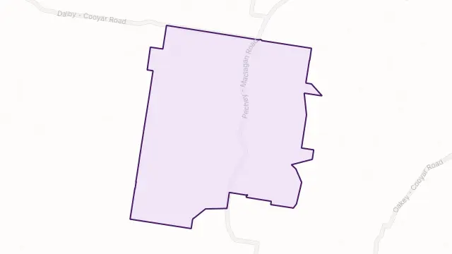 Quinalow Area Boundary Map
