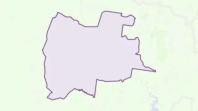 Rawbelle Area Boundary Map