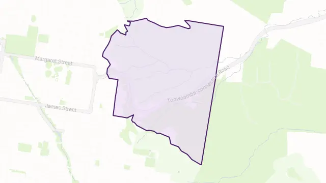 Redwood Area Boundary Map