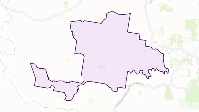 Reesville Area Boundary Map