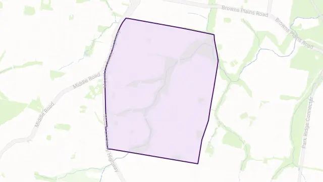 Regents Park Area Boundary Map