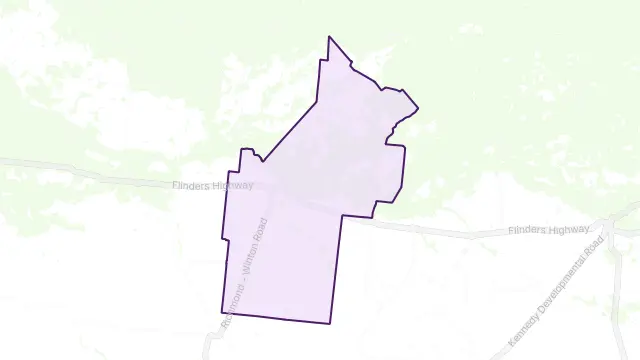Richmond Area Boundary Map