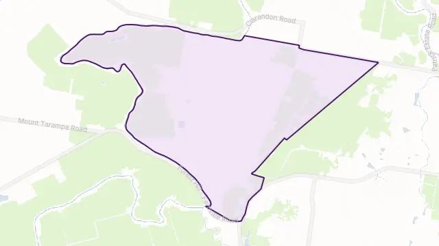 Rifle Range Area Boundary Map