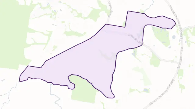 Riverbend Area Boundary Map
