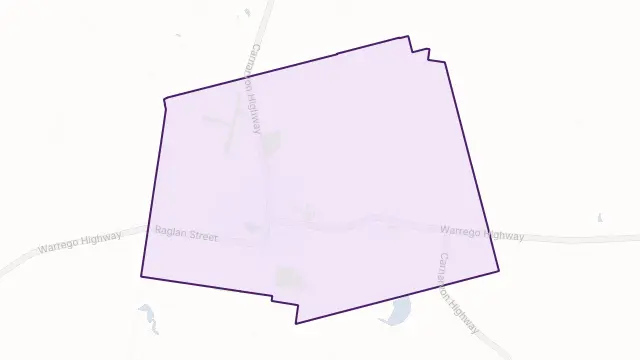 Roma Area Boundary Map