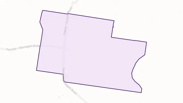 Rosalie Plains Area Boundary Map
