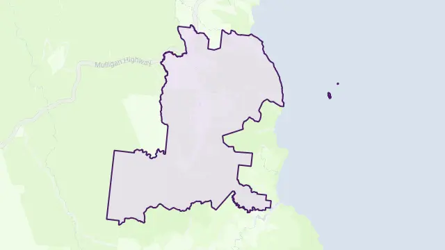 Rossville Area Boundary Map