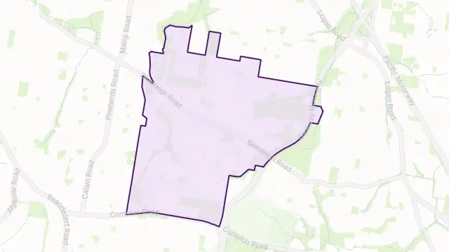 Runcorn Area Boundary Map